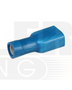 Hella 8505 Push-On Female Insulated Crimp Terminals - Blue (Box of 100)
