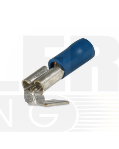 Hella 8511 Push-On 2-Way Male/ Female Terminals - Blue (Box 100)