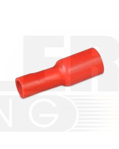 Hella 8522 Female Bullet Connectors - Red (Box 100)