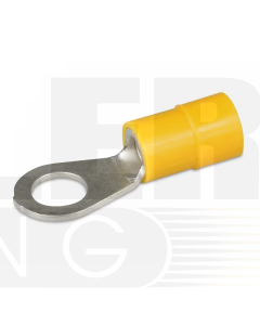 Hella 8546 Eye Terminals 6.3mm - Yellow (Box 100)