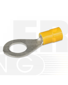Hella 8548 Eye Terminals, 9.5mm - Yellow (Box 100)