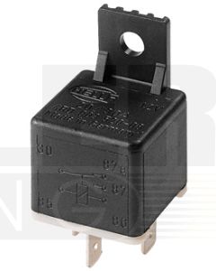 Hella 3080 Change-Over Relay 20/30A 5 Pin, 12V DC