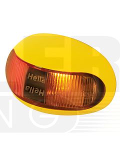 Hella Mining HM2053PC DuraLED Marker Lamp Bare Wire -  Red/Amber Side Marker 