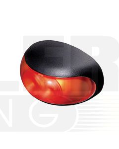 Hella DuraLed Rear Position / Outline Lamp - Red Illuminated (2307)