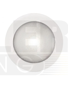 Hella  2JA980631501 EuroLED 150 Down Lights White Plastic Rim - White Light
