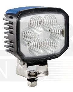 Hella LED FF Work Lamp - Close Range, 9-33V DC, Nylon Lens (1551LEDPMMA)