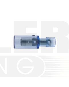Hella PC Fully Insulated Female Bullet Terminals - Blue, 5.0mm (P