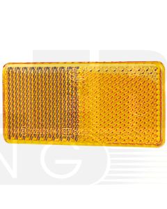 Hella Retro Reflector - Amber (Pack of 20) (2922BULK)