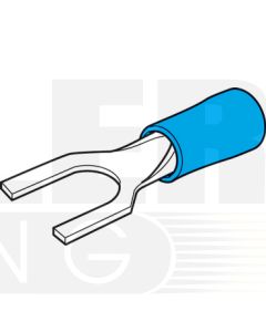 Hella 8563 Spade Terminals - Blue, 5.0mm (Pack of 100)