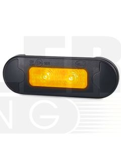 Hella 2086 DuraLED Flush Mount Supplementary Side Direction Indicator Lamp