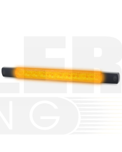 Hella 2109BL LED Front Direction Indicator Lamp 12V  - Horizontal Mount (Blister Pack)