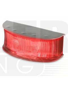 Hella 2311 DuraLED Rear Position/End Outline Lamp - Matt finish Stainless Steel Housing