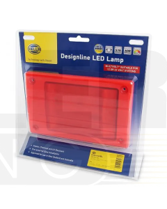 Hella 2332-H24BL Designline LED Module Stop/Rear Position Lamp - Horizontal Mount - Blister Pack