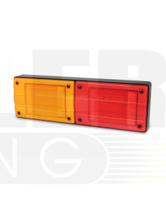 Hella 2426-H Designline LED Double Module Stop/Rear Position/Rear Direction Indicator Lamp - Horizontal Mount