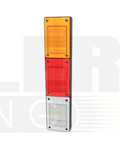 Hella 2428-V Designline LED Triple Module Stop/Rear Position/Rear Direction Indicator/Reversing Lamp - Vertical Mount