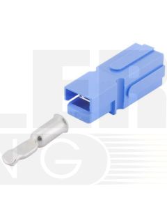 Anderson PP75BLU Blue Powerpole 75A Single Connector with 8AWG Terminal