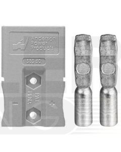 Anderson SBS50GRA Touch Safe 2 Pole Connector (Gray)