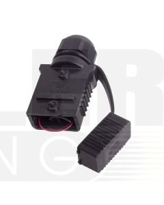 Trailer Vision TV328993-50 50A Anderson Plug Cover with Locking Device and UV Insulated Protection