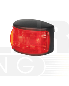 Hella LED Rear Position Marker Lamp Red 12/4V Black Base W/ Duetsch