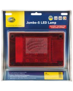 Hella Jumbor LED Stop/ Rear POS Lamp 12/24V Horizontal or Vertical Mount