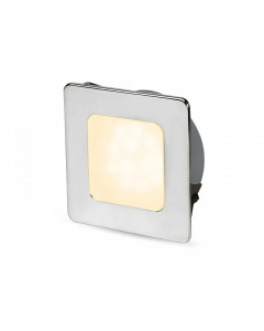 Hella 2JA958340521 EuroLED 95 Gen 2 Square Down Light  Recess Mount with Spring Clip - Warm White