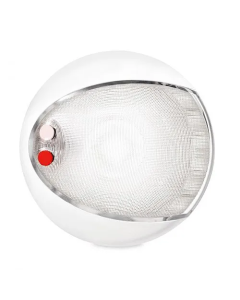 Hella 2JA959950121 EuroLED 130 Touch White/Red Lamp - White Shroud