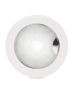 Hella 2JA980630501 EuroLED Touch 150 Down Lights White Plastic Rim - White Light