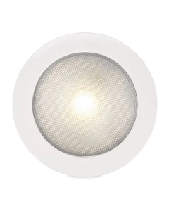 Hella  2JA980631601 EuroLED 150 Down Lights White Plastic Rim - Warm White Light