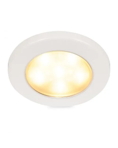Hella 2JA980940101 EuroLED 95 Down Lights Recess Mount White Plastic Rim -  Warm White