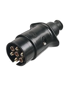 Hella 4902 7 Pole Plastic Trailer Plug