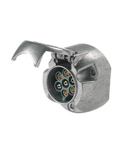 Hella 7 Pole Trailer Socket - Metal (Pack of 25) (4901BULK)