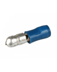 Hella 8521 Male Bullet Connectors - Blue (Box 100)