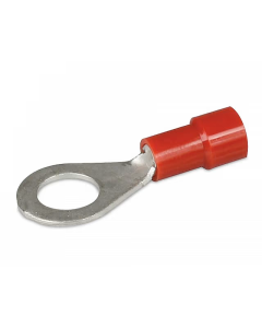 Hella 8542 Insulated Eye Terminals, 6.3mm - Red (Box 100)
