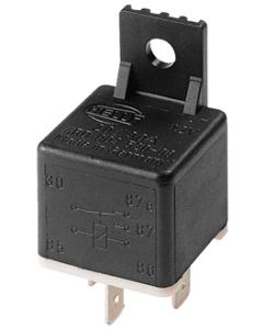 Hella 3080 Change-Over Relay 20/30A 5 Pin, 12V DC