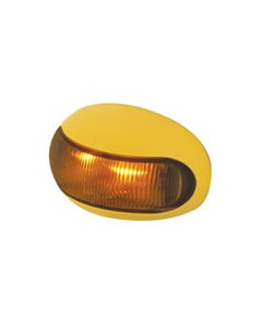 Hella Mining HM2026 DuraLED Marker Lamp Bare Wire - Amber Cabin Marker