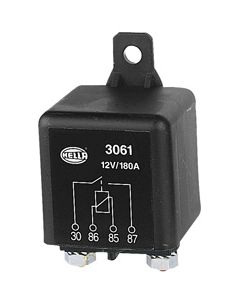 Hella 3061 High Capacity Normally Open Relay - 4 Pin, 12V DC