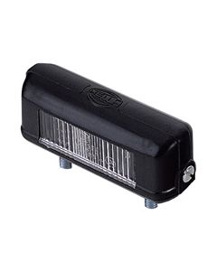 Hella Licence Plate Lamp - Black (2555)