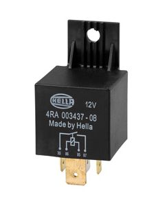 Hella 3084 Normally Open Relay - 4 Pin, 12V DC