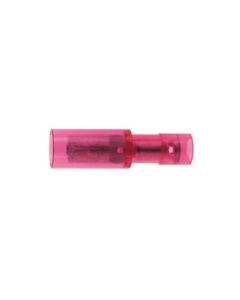 Hella PC Fully Insulated Female Bullet Terminals - Red, 4.0mm (Pa