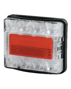 Hella Submersible LED Rear Combination Lamp with Licence Plate Funcion - 6.0m Cable (2395-6M)