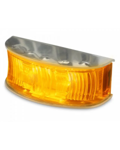 Hella LED Front End Outline Marker Lamp Amber 12/24V Matt Finish