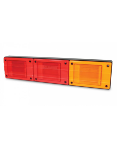 Hella 2427-H Designline LED Triple Module Stop/Rear Position/Rear Direction Indicator Lamp - Horizontal Mount