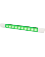 Hella 2JA980881502 LED Courtesy Surface Mount Strip Lamp - 24V (Blue Light)