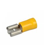 Hella 8202 Push-On Female Crimp Terminals - Yellow (Blister Pack 15)
