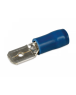 Hella 8214 Male Blade Terminals - Blue (Pack of 12)