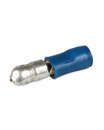 Hella 8221 Male Bullet Connectors - Blue (Blister Pack of 14)