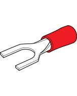 Hella Spade Terminals - Red, 4.3mm (Pack of 100) (8560)