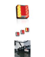 Hella Submersible LED Rear Combination Lamp - 6.0m Cable (2394-6M)
